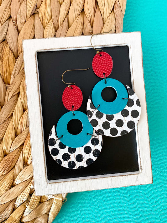 Polka Dot Statement Drops