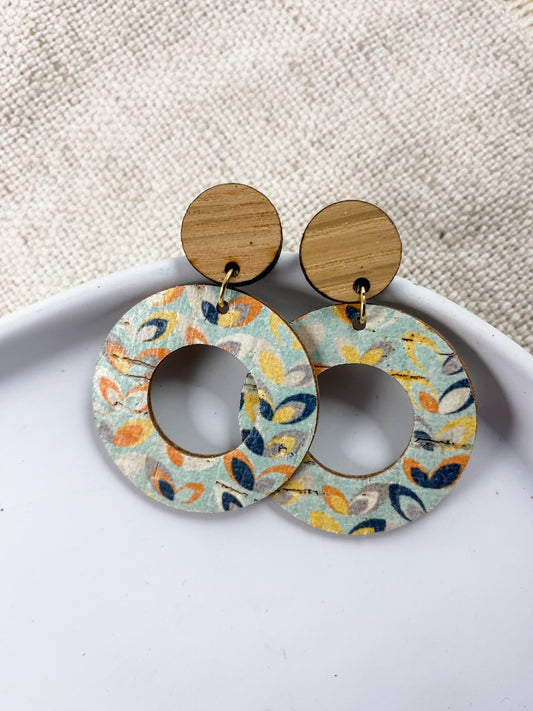 Mint Botanical Hoops