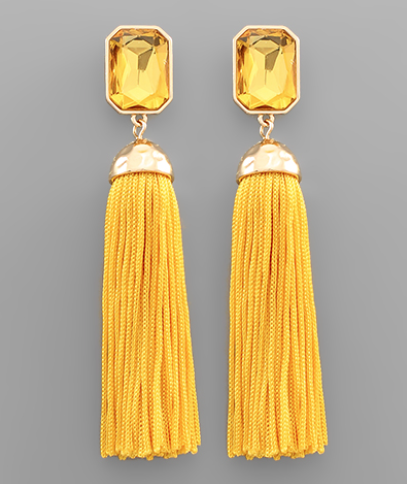 Carefree Tassels, Mustard