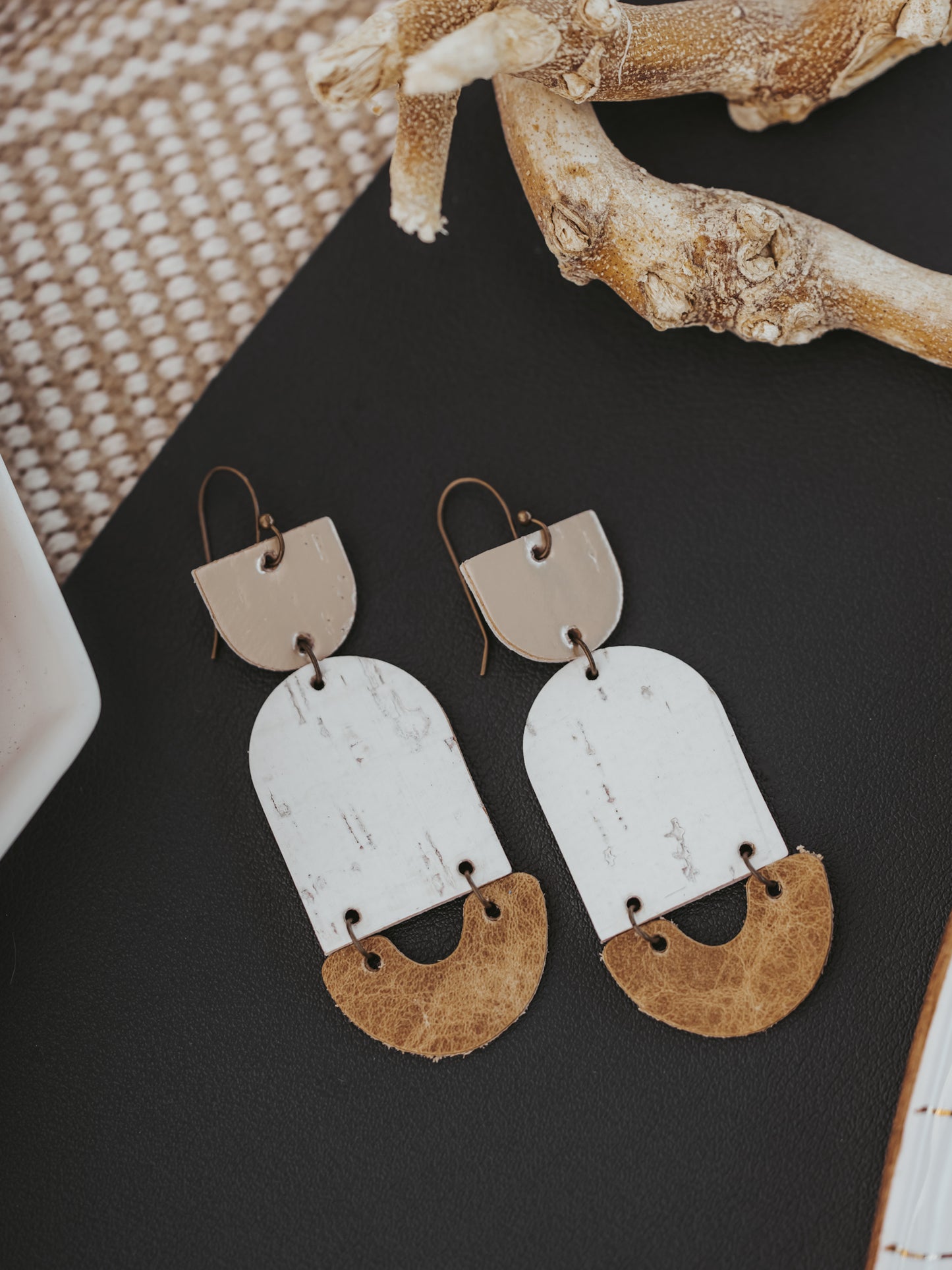 Golden Birch Earrings